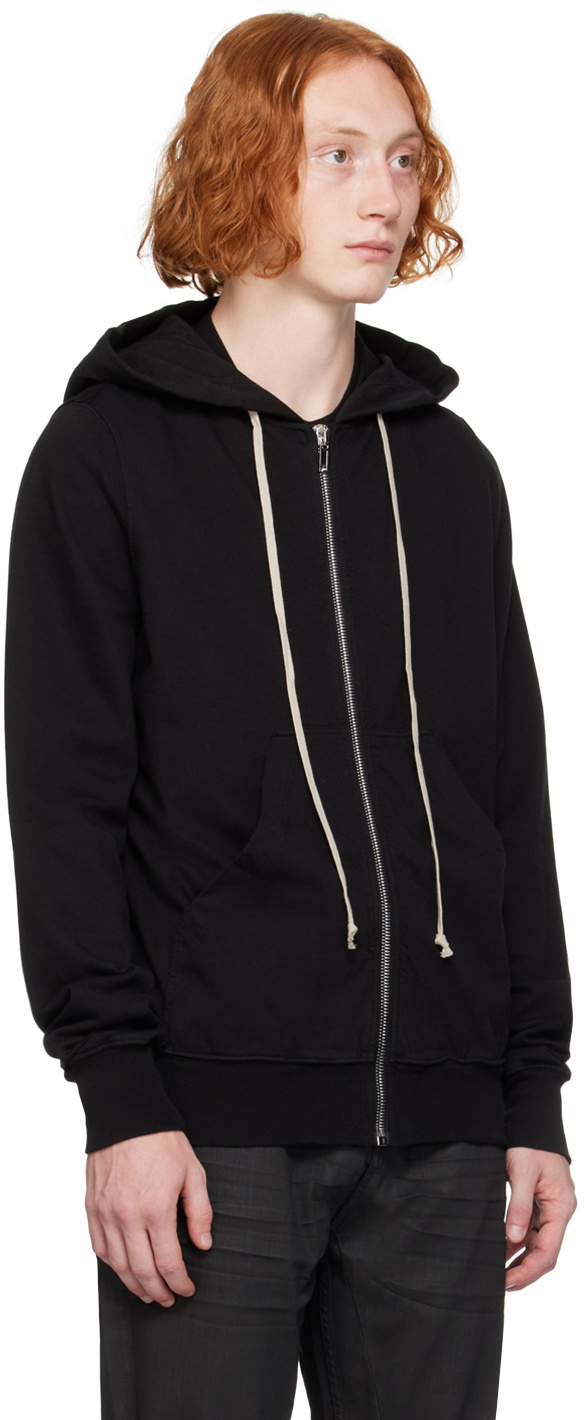 Rick Owens DRKSHDW Black Porterville Jason Hoodie Rick Owens Drkshdw