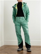 Black Crows - Freebird Straight-Leg Logo-Embroidered Recycled 3L Xpore® Ski Pants - Green