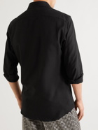 Ermenegildo Zegna - Cotton and Cashmere-Blend Shirt - Black