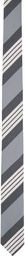 Thom Browne Gray 4-Bar Tie