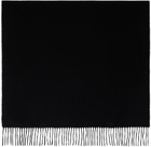 rag & bone Black Addison Scarf