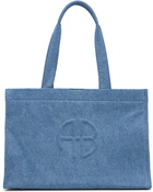 ANINE BING Blue Lara Tote