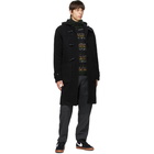 Wood Wood Black Oscar Coat