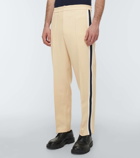 Ami Paris Straight virgin wool pants