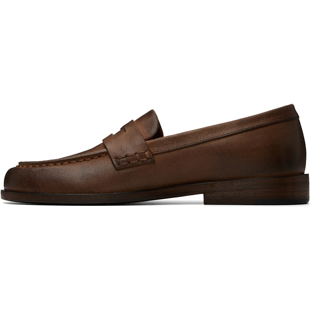 Marsèll Brown Mocasso Leather Loafers