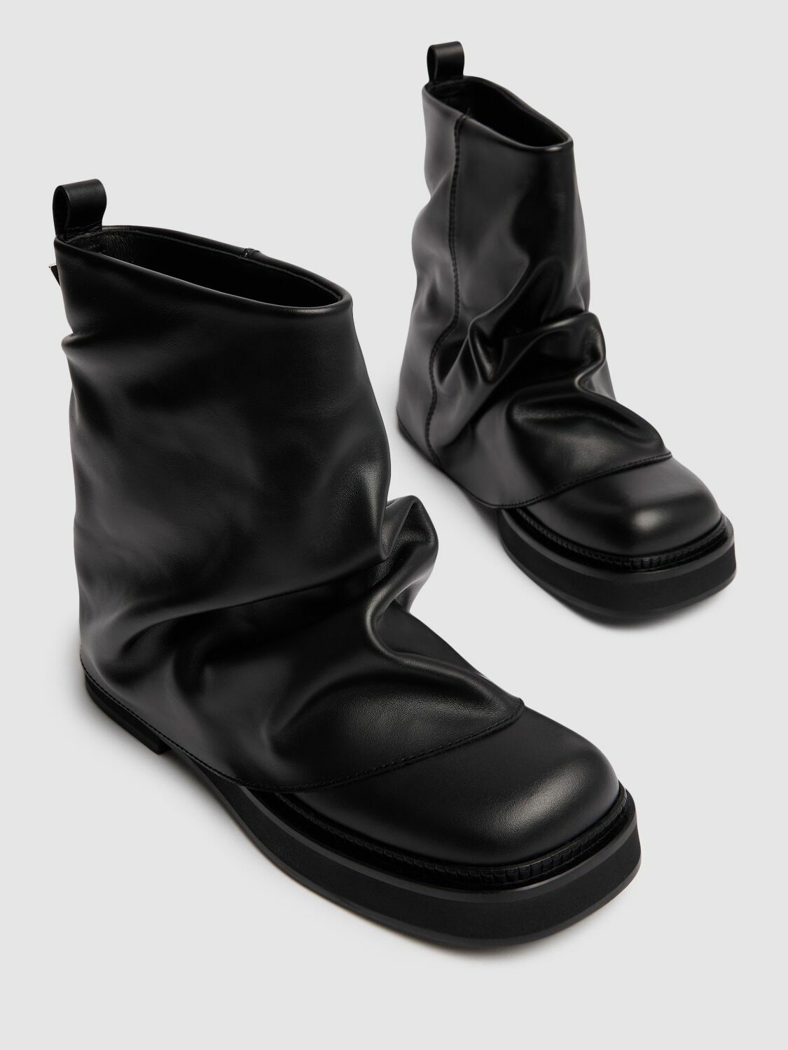 ブーツその他 The Attico `Mini Robin` Combat Boots Mini Robin'' black combat boot for Women | THE ATTICO®