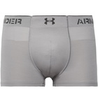 Under Armour - ArmourVent Stretch-Mesh Boxer Briefs - Gray