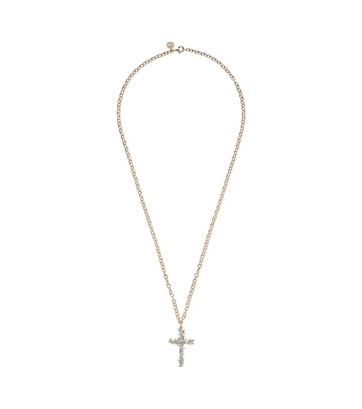 Photo: Sydney Evan 14kt gold (585/1000) pendant necklace with diamonds