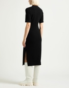 Moncler Womens Midi dress in Black