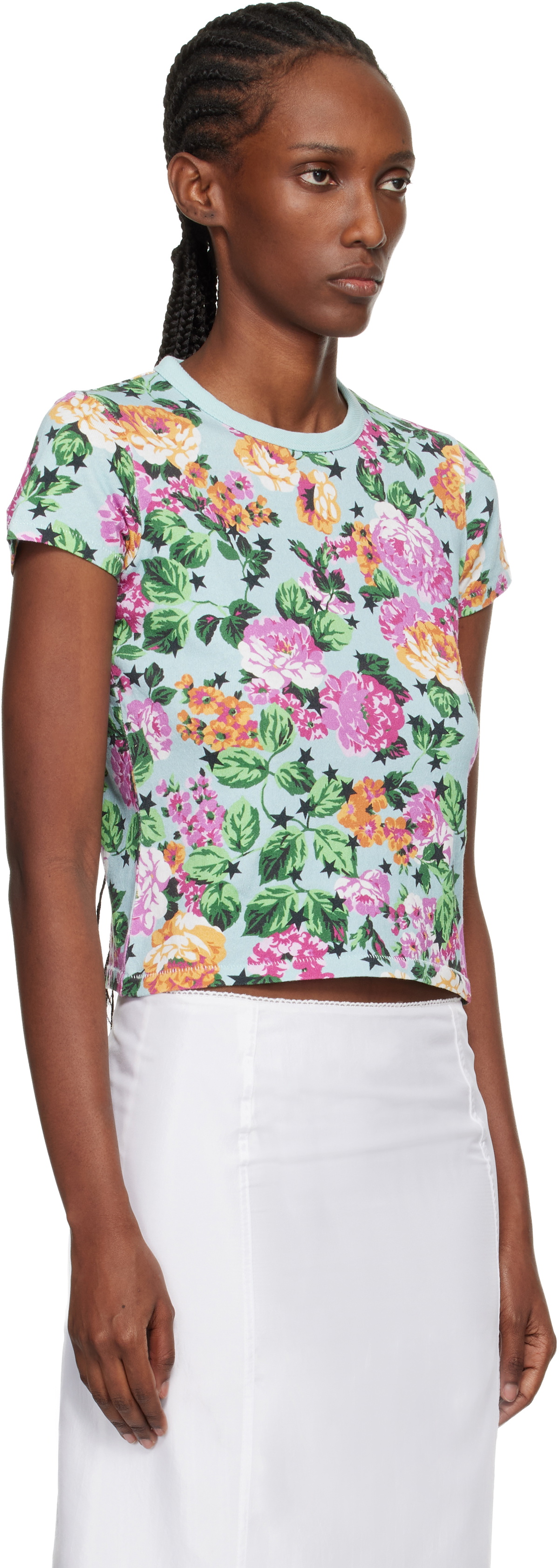 Kenzo Blue Kenzo Paris 'KENZO Floral' T-shirt