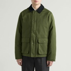 Les Deux Men's Worker Jacket in Rifle Green
