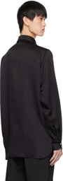 Factor's Black Button Up Shirt