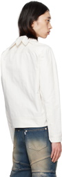 Juntae Kim White Corset Shirt