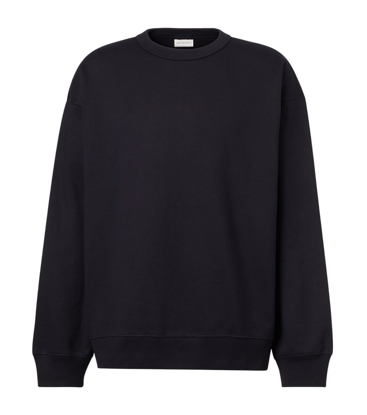 Dries Van Noten Men's Hax Sweatshirt in Navy Dries Van Noten
