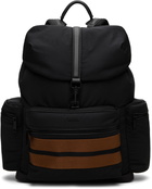 ZEGNA Black Technical Fabric Special Backpack