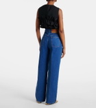 Marni High-rise wide-leg jeans
