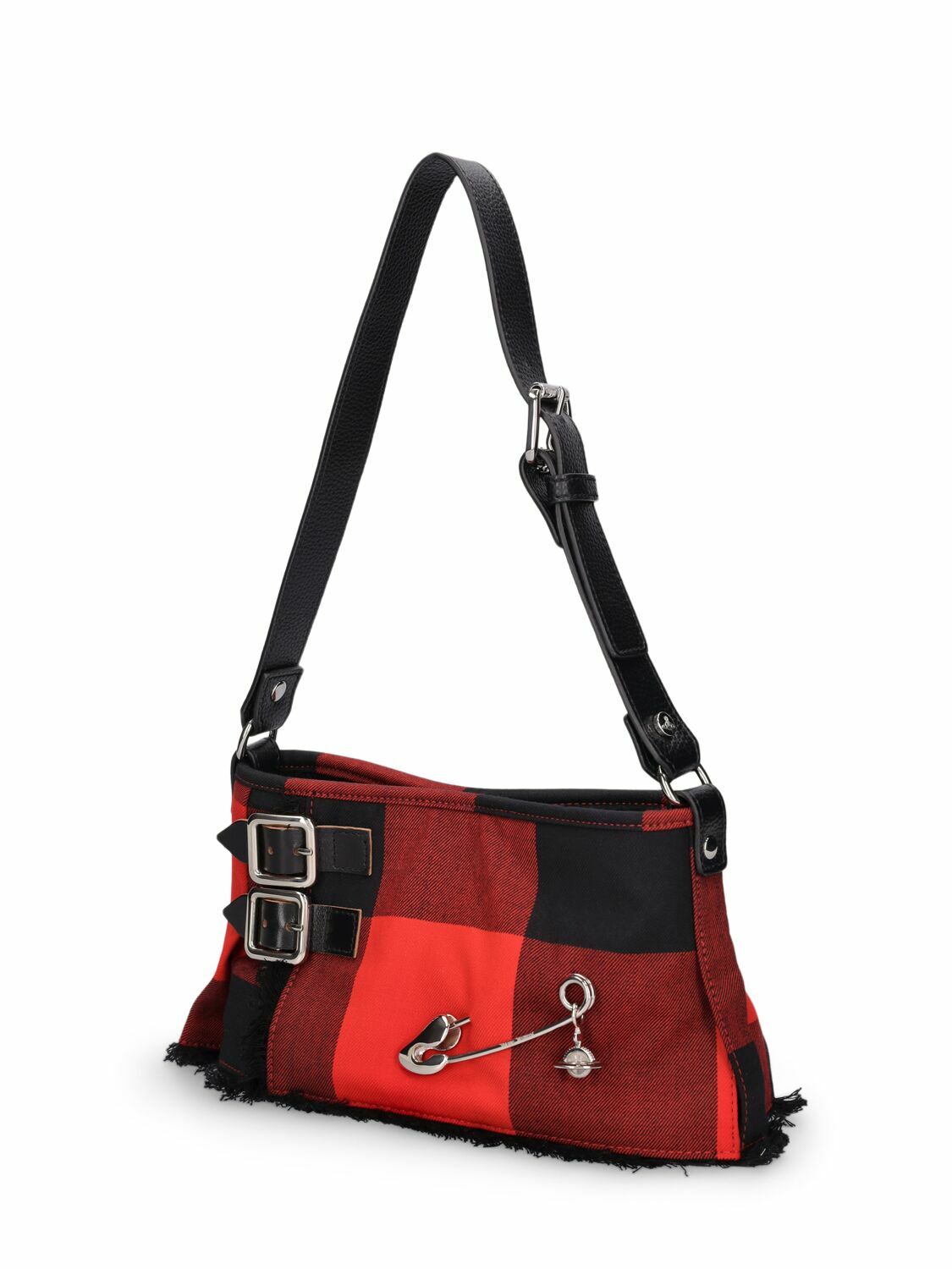 VIVIENNE WESTWOOD Heather Wool Shoulder Bag Vivienne Westwood