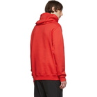 Burberry Red Square Logo Hoodie