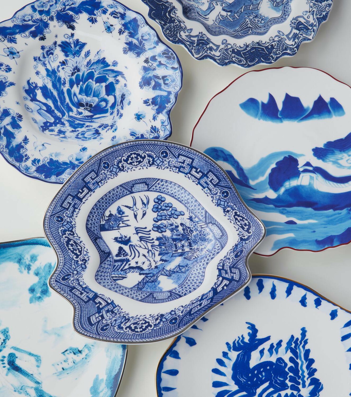 Seletti x Diesel Living Classics on Acid dessert plate