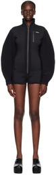 Coperni Black Zip Romper
