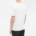 Maison Kitsuné Men's Camp Logo T-Shirt in White