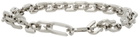 Givenchy Silver XS G Link Bracelet