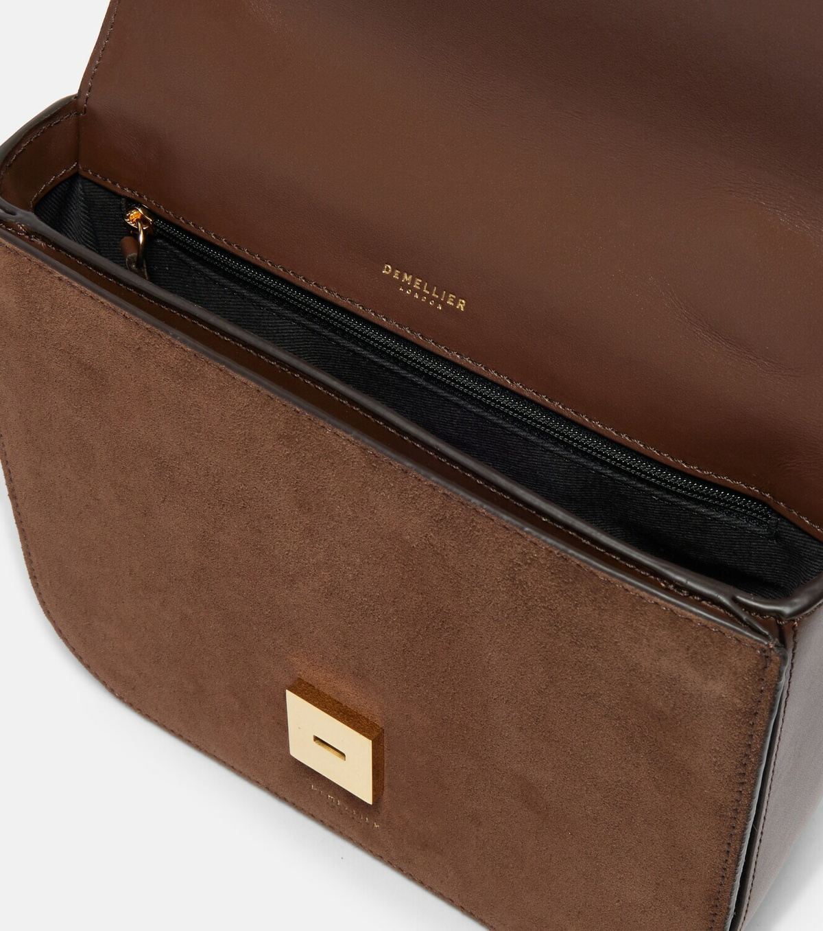 DeMellier Vancouver suede shoulder bag