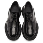 Alexander McQueen Black Lace-Up Derbys