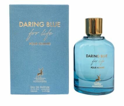 Photo: Maison Alhambra Mens Daring Blue For Life EDP Spray 3.4 oz Fragrances 6290360590677