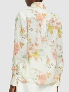 ZIMMERMANN - Printed Ramie Shirt