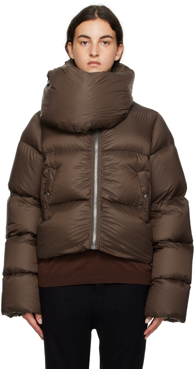 rick owens funnel neckダウン　23fw Rick Owens Funnel Neck Down Puffer Jacket | eBay