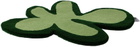 Rashelle SSENSE Exclusive Green Double Flubber Rug