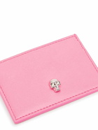 ALEXANDER MCQUEEN - Skull Leather Credit Card Case