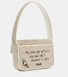 Staud Tommy beaded shoulder bag