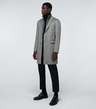 Herno - Layered cashmere overcoat