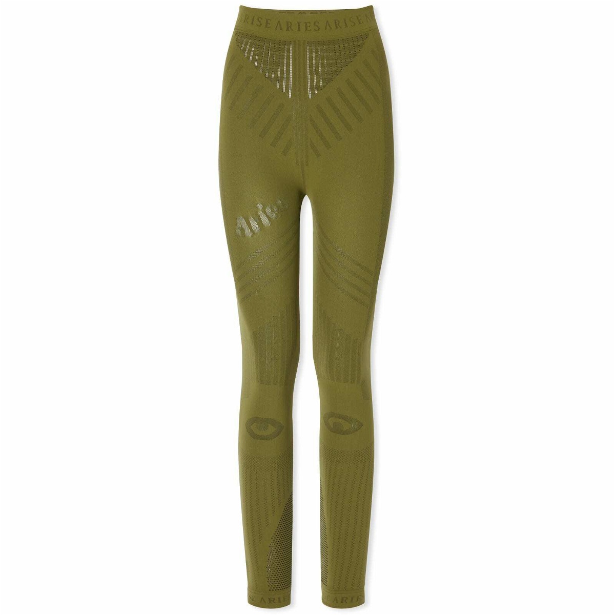 Photo: Aries Women's Base Layer Leggings in Army Green