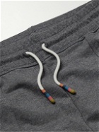 Paul Smith - Tapered Cotton-Blend Jersey Sweatpants - Gray