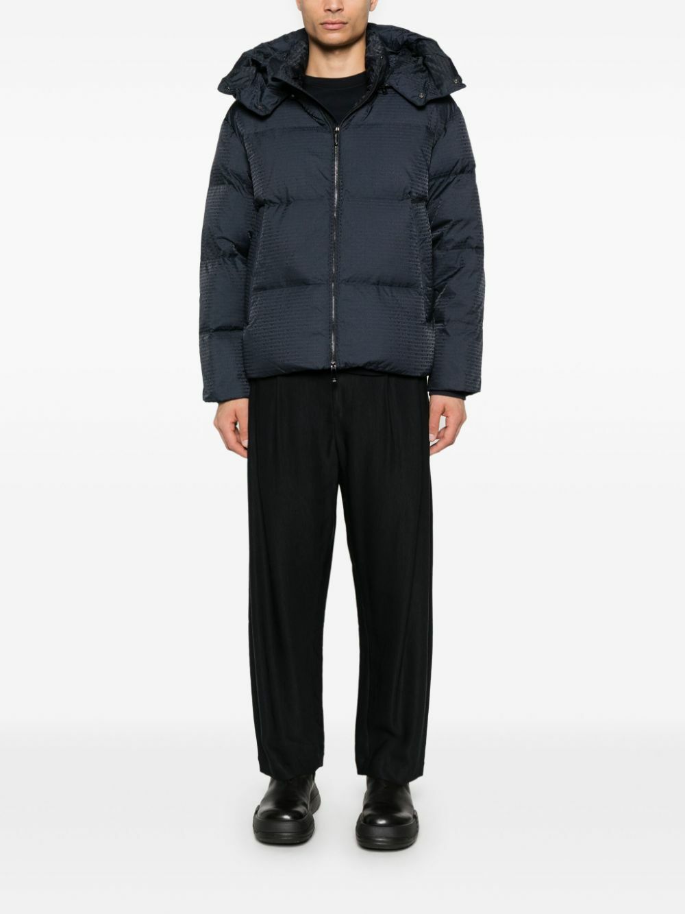 EMPORIO ARMANI - Nylon Down Jacket mens Emporio Armani