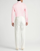 Fedeli Mens Shirt in Salmon pink