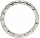 Martine Ali Silver Stacking Grove Ring