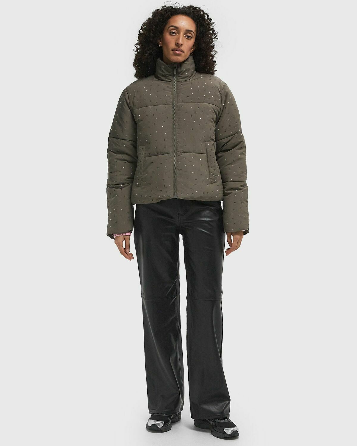 Envii ENWINDSOR JACKET 6775 Green Womens Down & Puffer Jacket