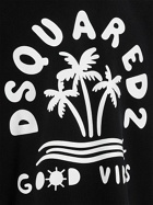 DSQUARED2 - Logo Cotton Hoodie Vest