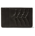 Alexander McQueen - Embossed Leather Cardholder - Black