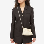Nanushka Women's The Bar Mini Clutch Bag in Cream