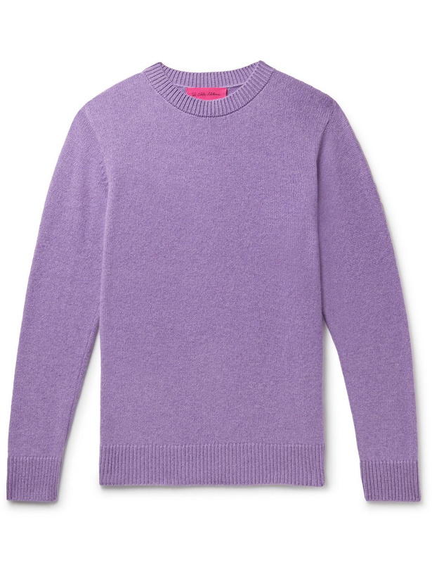 Photo: The Elder Statesman - Cashmere Sweater - Purple