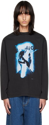 Eytys Black Compton Long Sleeve T-Shirt