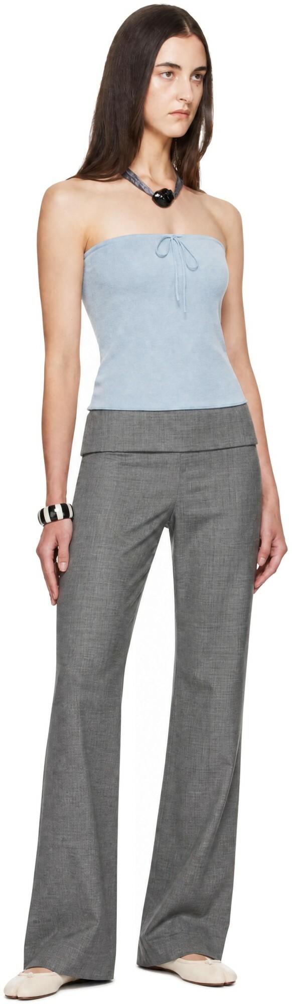 St. Agni Gray Studio Trousers