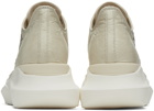 Rick Owens DRKSHDW Off-White Abstract Low Sneakers