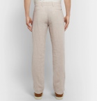 NN07 - Karl Slim-Fit Linen Trousers - Sand