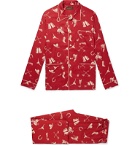 RRL - Printed Woven Pyjama Set - Red